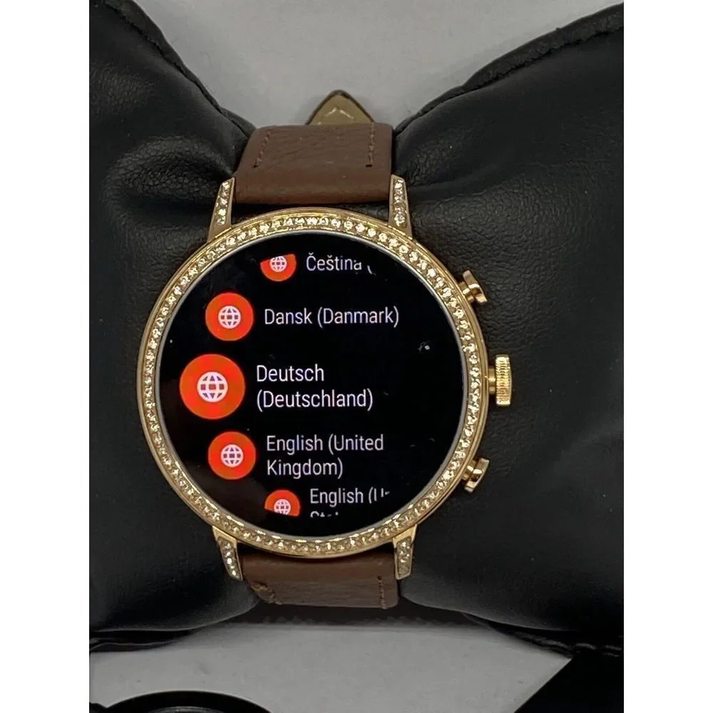Fossil Gen 4 Authentic Digital Dial Smart Watch Custom Band FTW6011 LT433